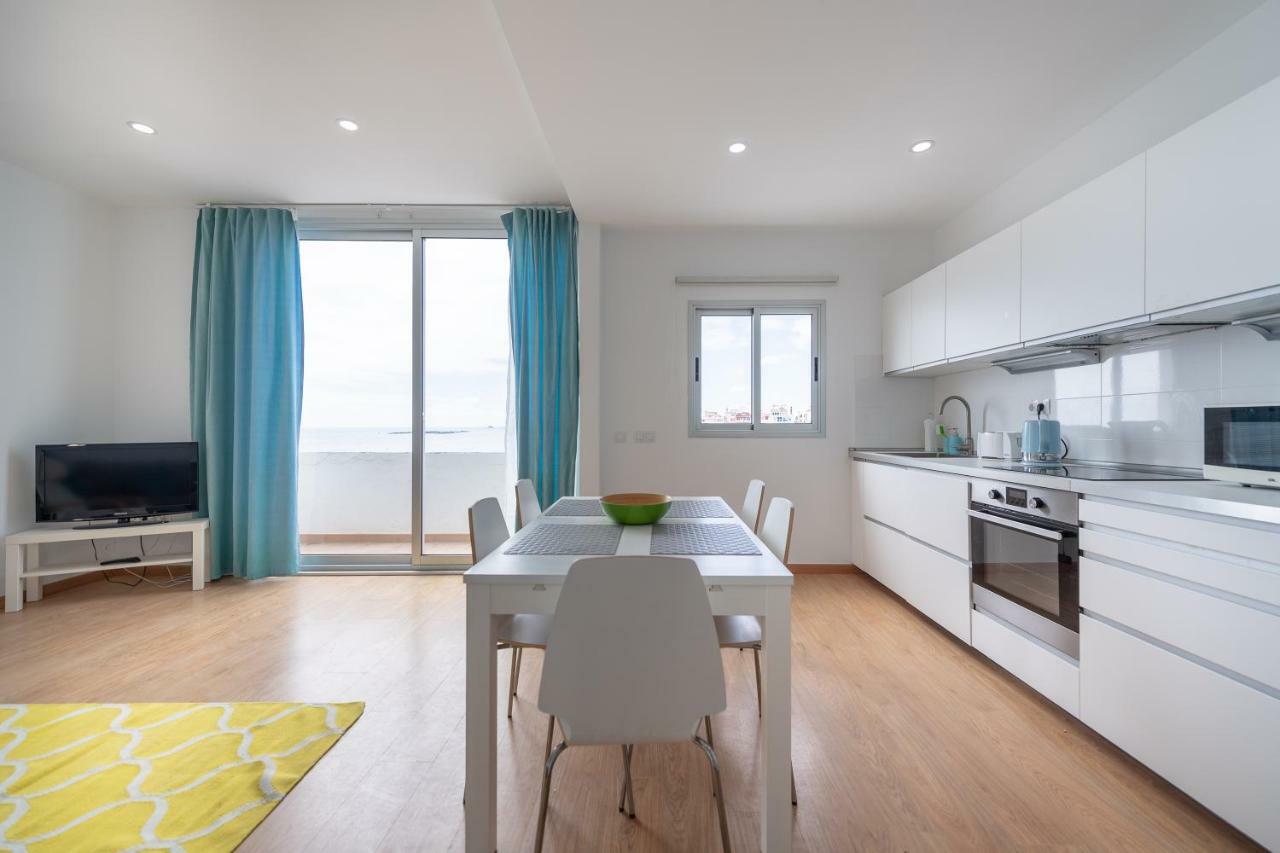 Vista Playa Y Mar - Sea View, Wifi And Ac Apartment Melenara Exterior photo